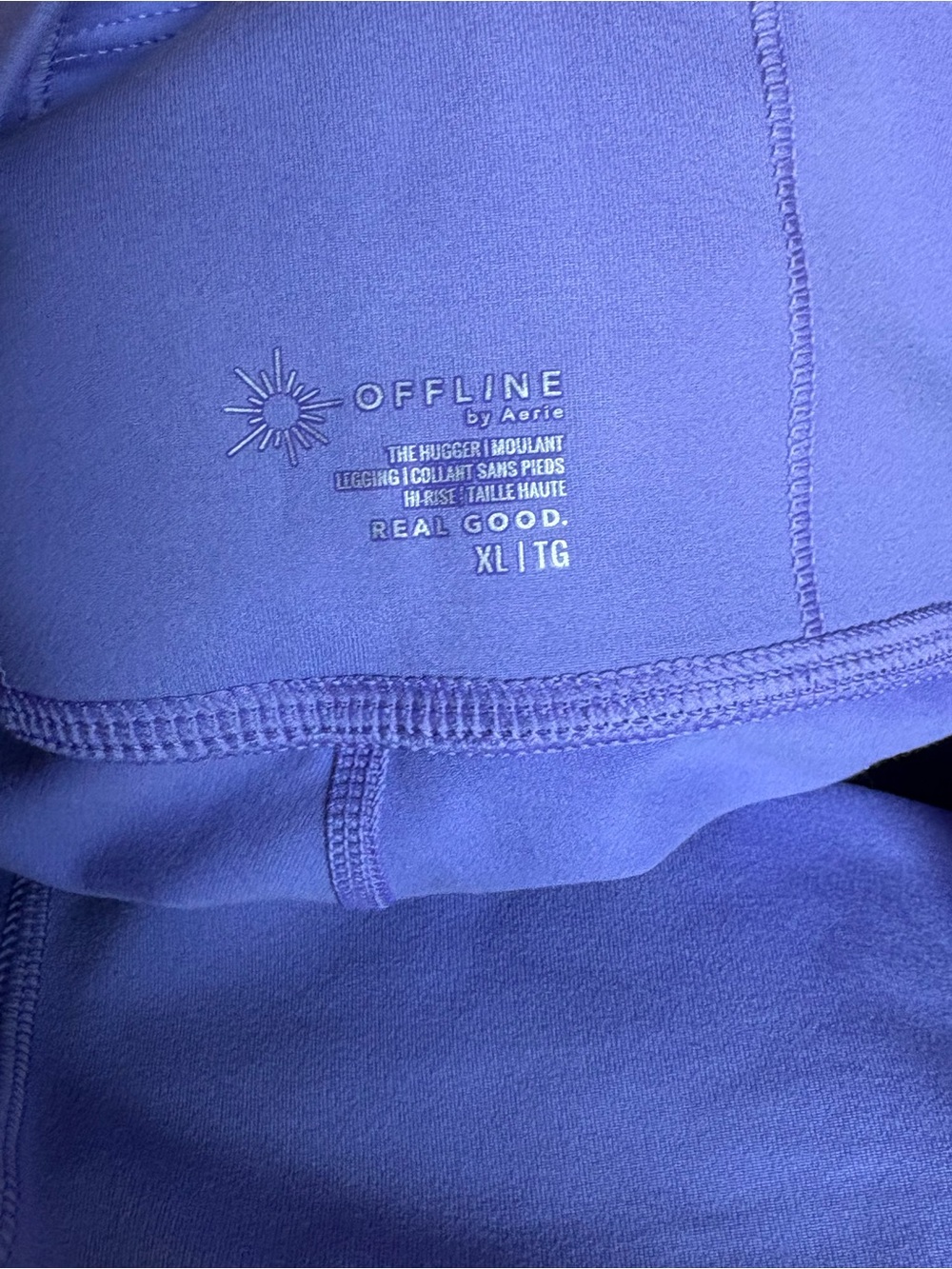 Aerie Offline Lavender High-Waist Leggings - Picture 4 of 5